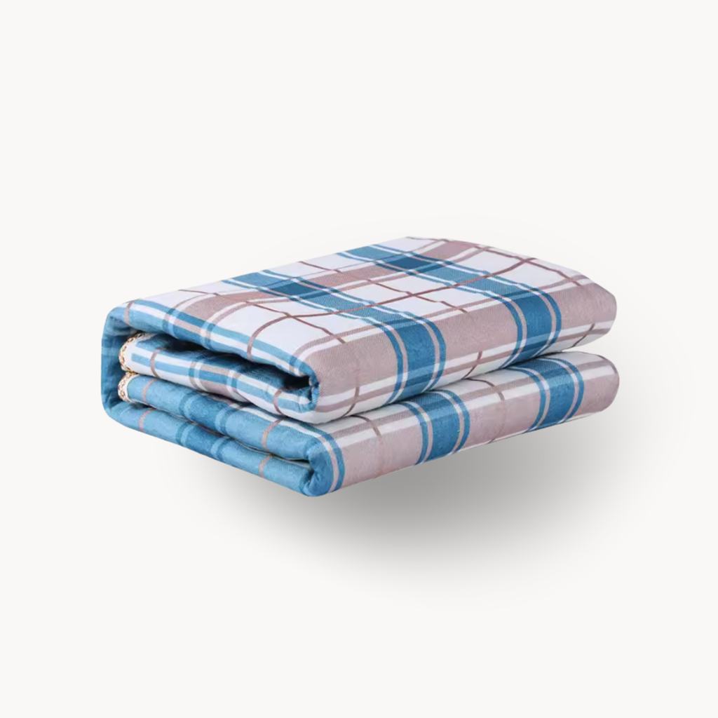 Plaid chauffant double commande