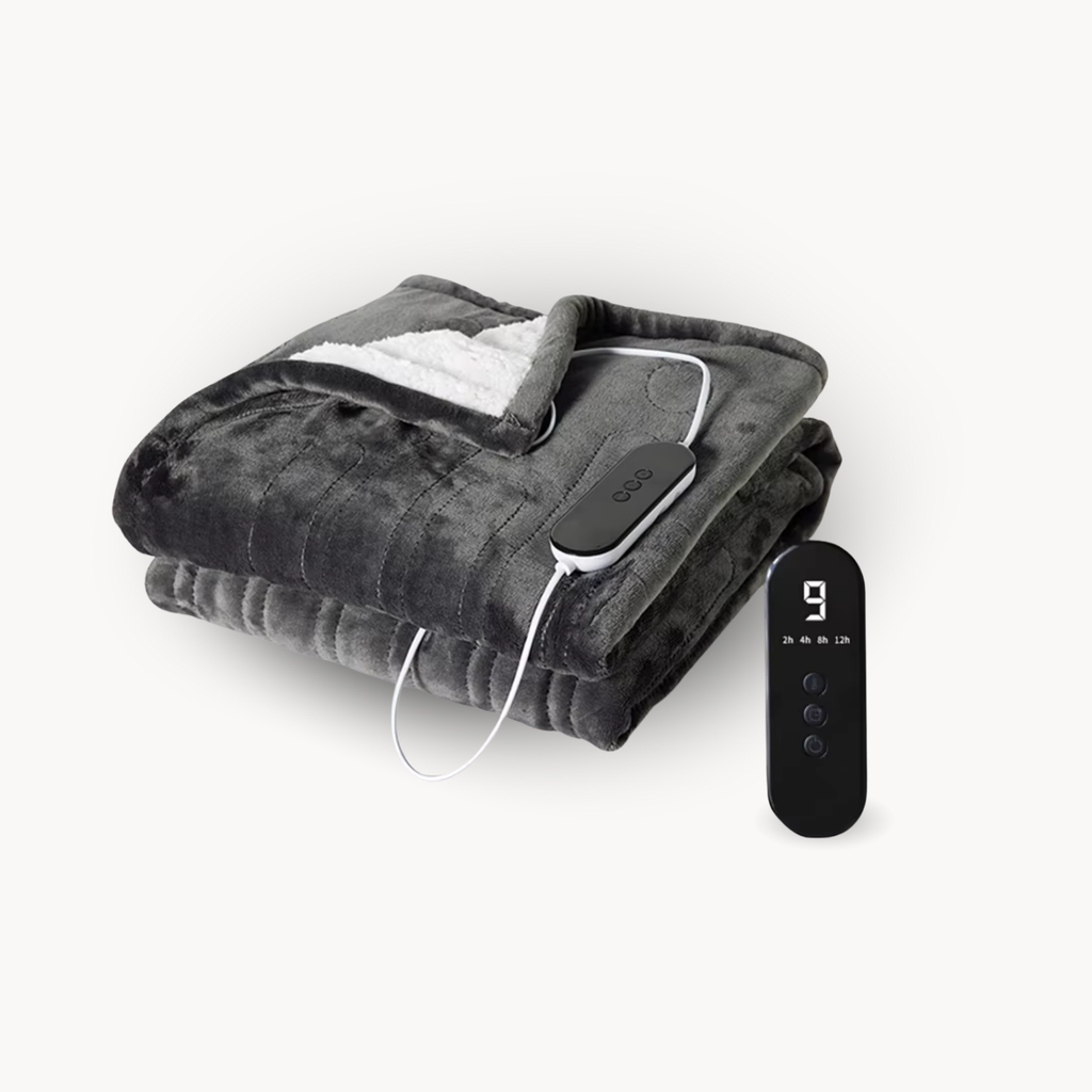 Couverture Chauffante en Flanelle