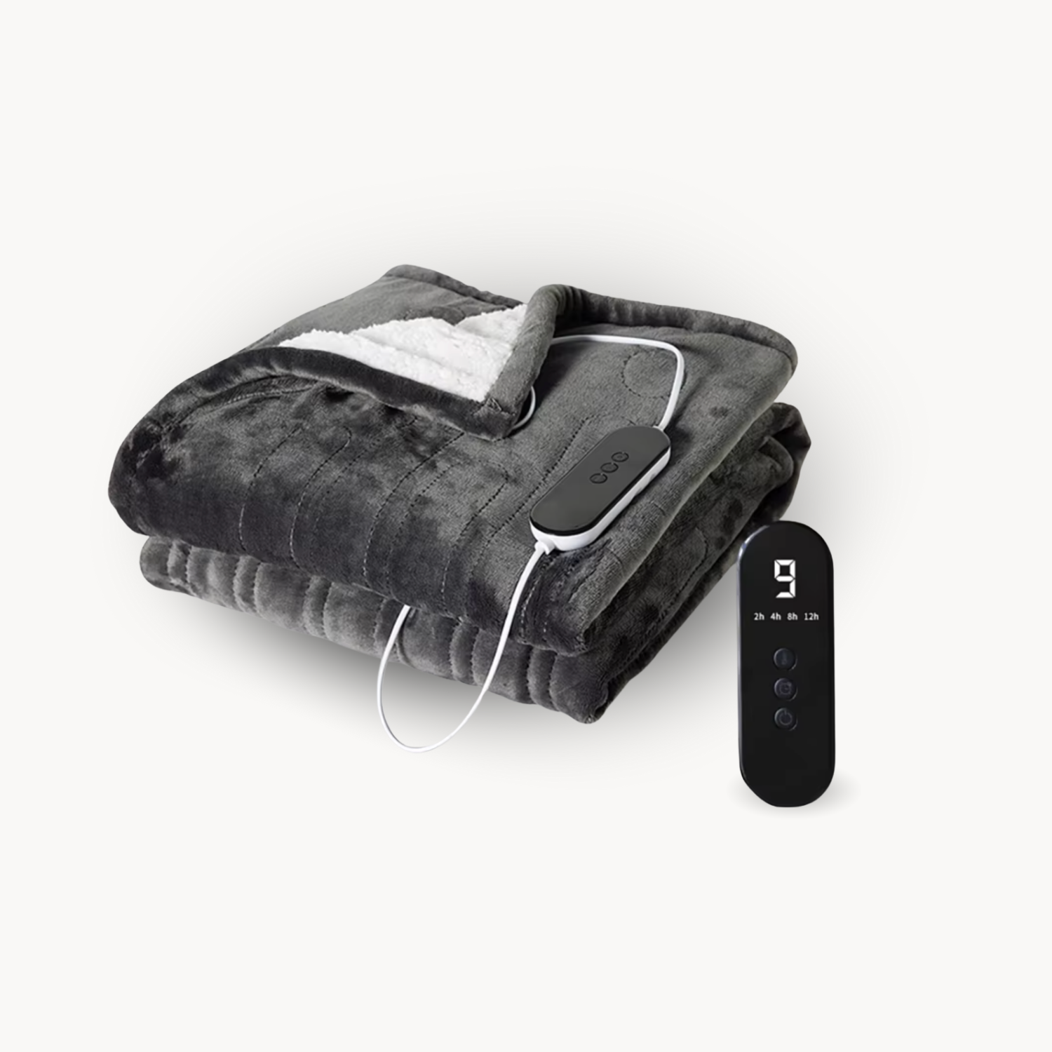 Couverture Chauffante en Flanelle