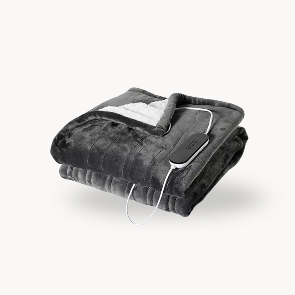 Couverture Chauffante en Flanelle